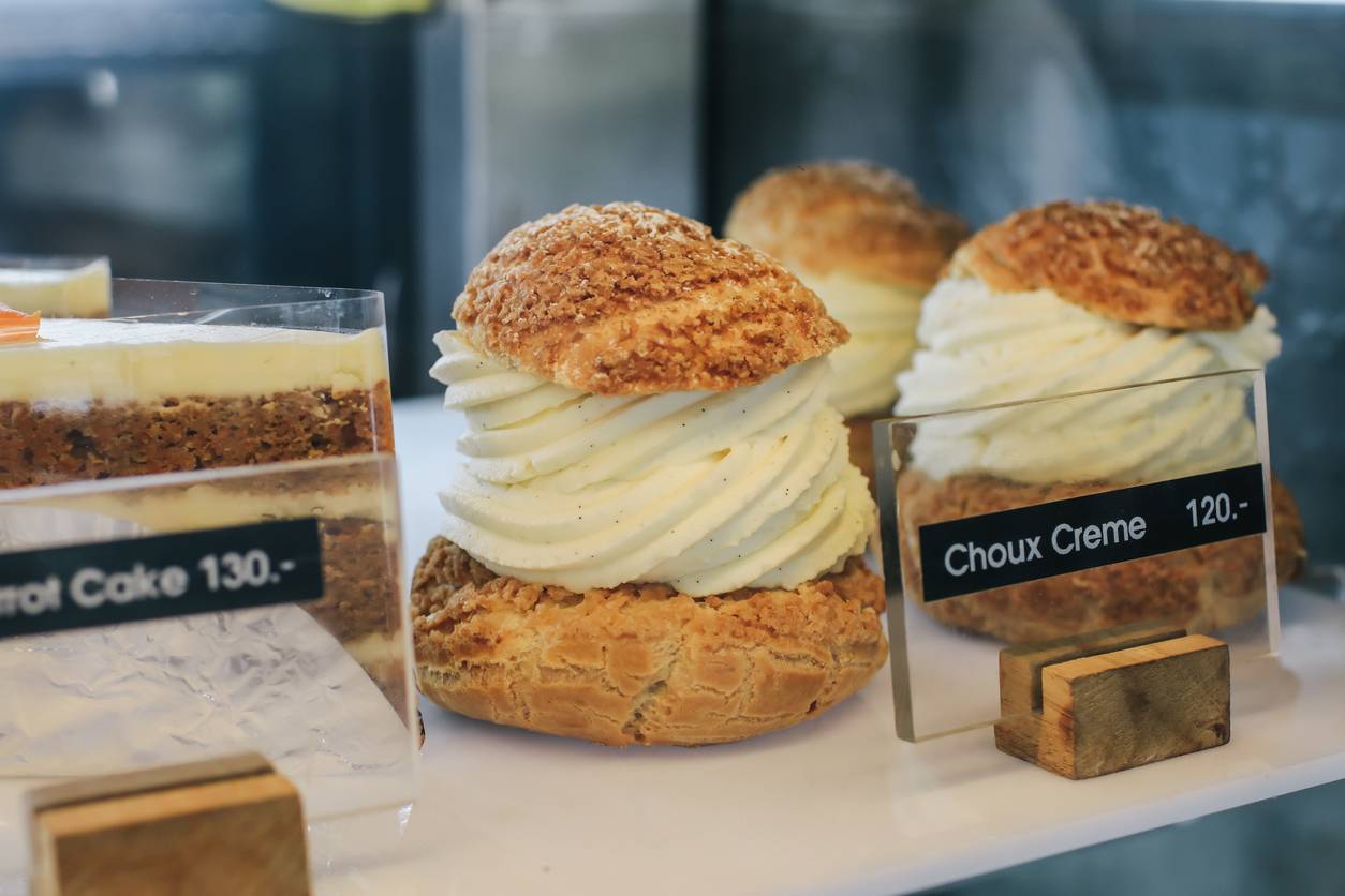 étiquette prix achat boulangerie